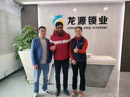 Latest company news about Сердечно приветствую г-на Сайеда Шахбуддина, посетившего Шэньчжэнь Longyuan Lock Industry Co., Ltd.